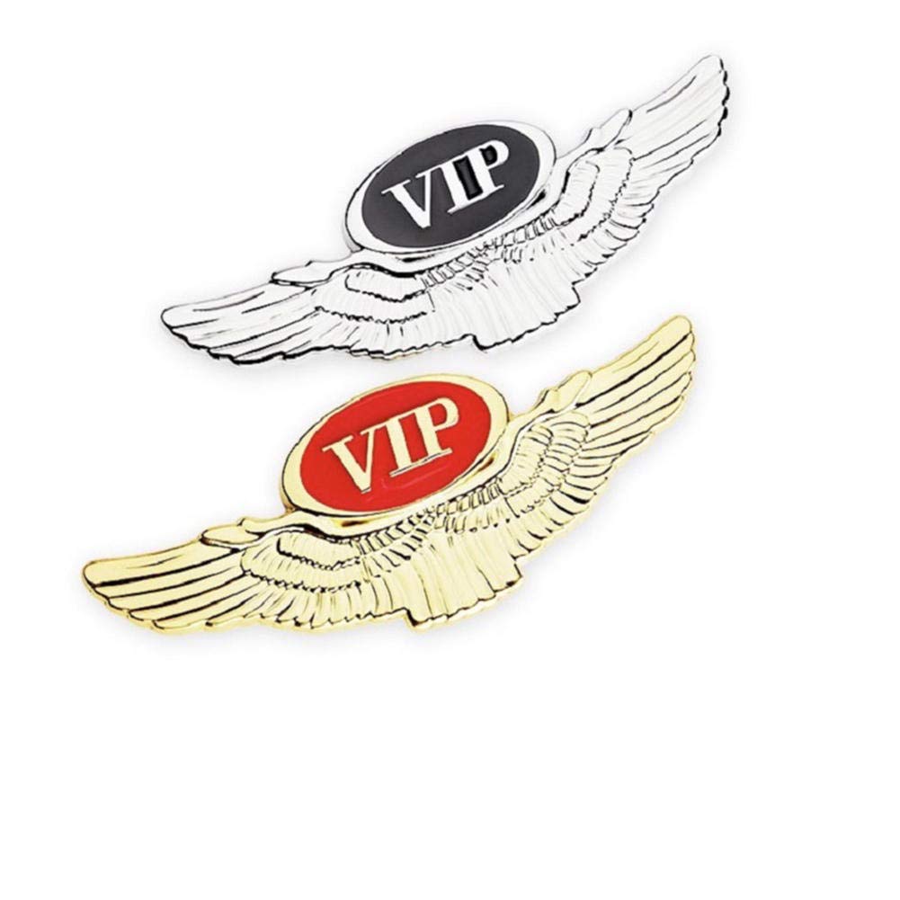WQSNUB Metal car Stickers Angel Wings Emblem Badge Decal Car Logo Sticker,for Honda Peugeot Jaguar K
