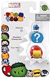 Marvel Tsum Tsum Series 2 Nebula & Iron Man 1-Inch Minifigure 3-Pack #252 & 127