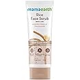Mamaearth Rice & Niacinamide Face Scrub | Gently Exfoliates & Enhances Skin Tone | Unclogs & Shrinks Open Pores | Unisex Cleanser for All Skin Types | 3.53 Oz/100g