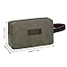 S-ZONE Canvas Travel Toiletry Bag Shaving Dopp Kit Cosmetic Makeup Bag