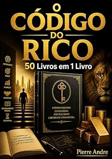 Livro O CÓDIGO DO RICO: 50 Livros em 1 Livro