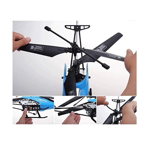 Spielzeug Modell RC Hubschrauber LED Indoor Outdoor Hubschrauber Stabil Leicht zu erlernen Gute Bedienung Junge… – Bild 7