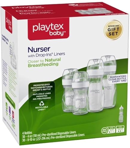 Amazon.com : Playtex Baby Nurser Pre-Sterilized Disposable Bottle 