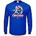 Chicago Baseball Fans. The Curse Ends Championship Long Sleeve T-Shirt (Sm-5X)