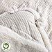 Premium Baby Receiving Blanket - Hooded Plush Fleece Swaddle Blanket - Organic Un-Dyed Cotton Unisex Wrap for Boys and Girls