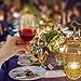 Hraindrop 24-Pieces Wine Glass Charms - Christmas Themed Wine Glass Markers, Wine Glass Tags, Drink Markers, Wine Favors, Assorted Colors