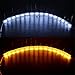 LED Daytime Running Light Sunsbell Flowing Turn Signal Light Car LED Strip Lights Headlight LED White/Amber DRL Strip - 2pcs
