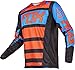 Fox Racing 180 Falcon Youth Boys Off-Road Motorcycle Jerseys - Black/Orange / Small