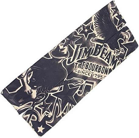 Actual Anime Tattoo Arm Sleeve Men and Women Protection Breathable Outdoor Basketball Sports Wrist Sunscreen Keep Warm Fishing Gloves