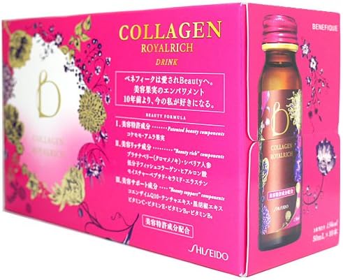 Amazon 資生堂 ベネフィーク コラーゲン ロイヤルリッチ ドリンク N 50ml 10 ベネフィーク Benefique コラーゲン