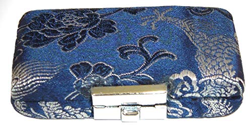 3-Reed English Horn Reed Case Silk (Blue/Silver) - Thumbnail 2