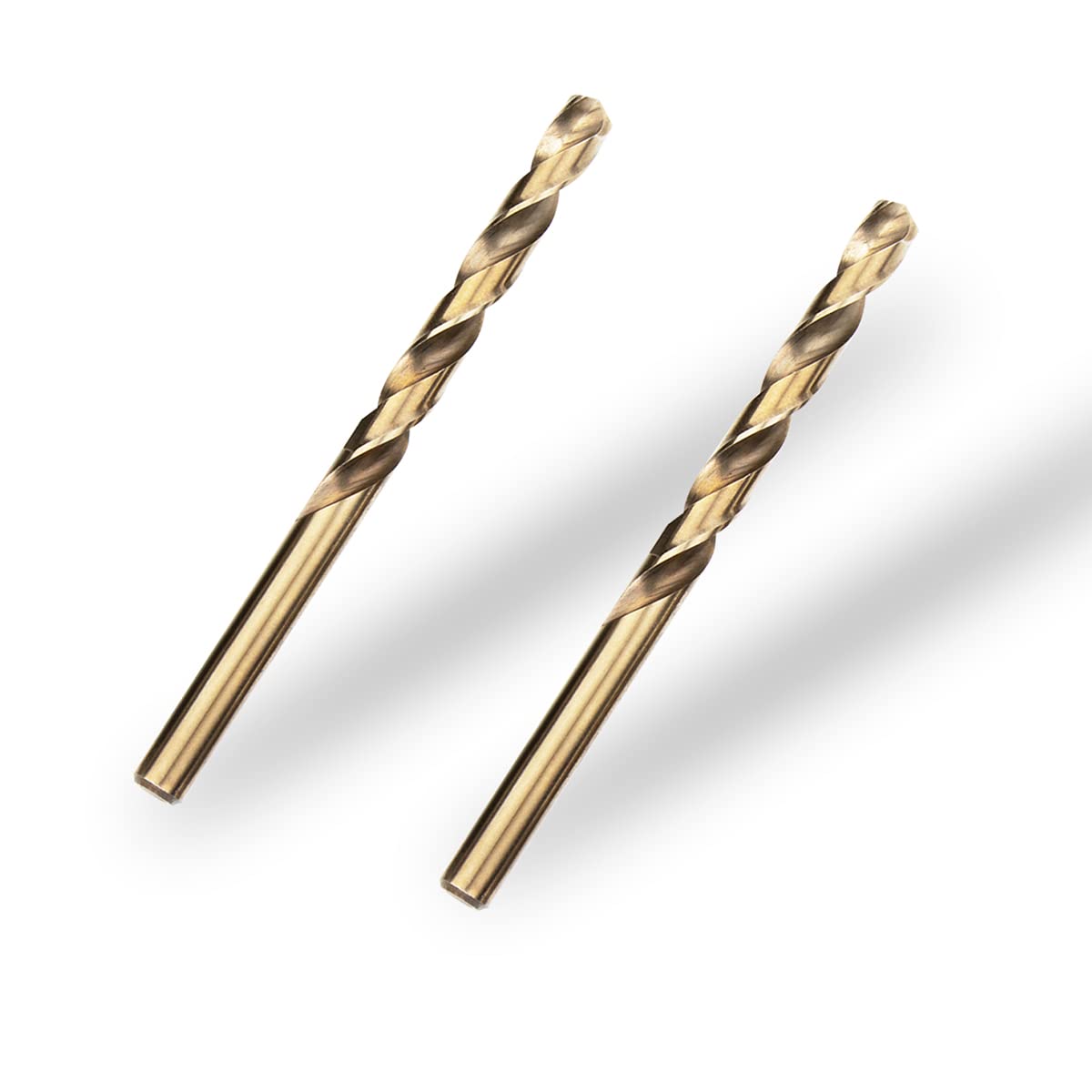 Meccion HSS Cobalt Jobber Drill Bit 2pcs 8.0mm Twist Drill Bit for Drilling Stainless Steel and Metal — image 1