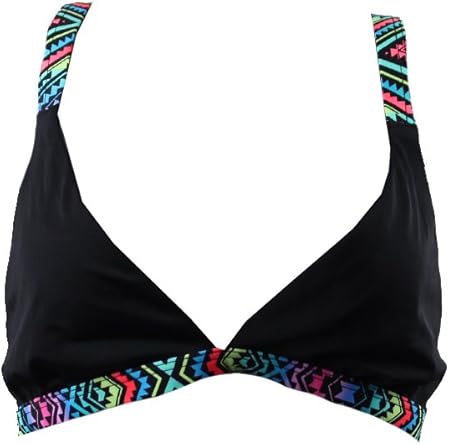 black strappy bikini top