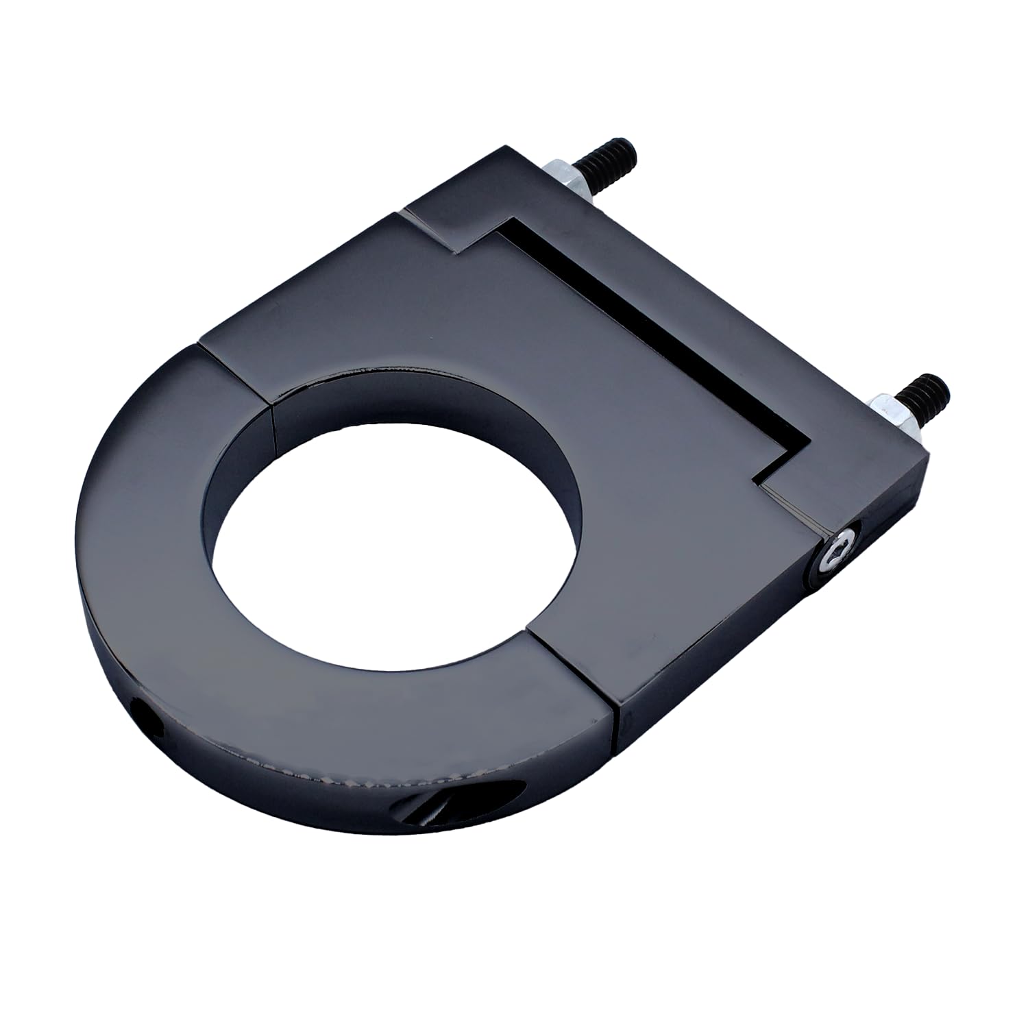 Photo 1 of YUCHENSHLP 1 PC Black Aluminum 2 1/2" Steering Column Drop 2.5" For 2" Columns SBC BBC 350 454 Compatible With Chevrolet Blazer GMC