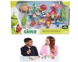The Grinch Who-Ville Collection Set - 10 Deluxe Figures, Feature Amazing Character Detail, Come in Dynamic Poses, Great for Both Kids and Collectors!