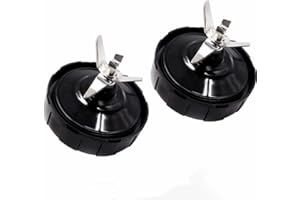 2pcs 6-Fins Blade for Nutri Ninja Blender Food Processor for 16oz Cup BL660 1100w, BL663 BL770 1500w, BL770A BL771 BL772 BL78