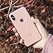 Ringke Air Designed for iPhone X Case, Lightweight Transparent Flexible TPU Cover for iPhone X Case, iPhone 10 (Not Compatible with iPhone Xs) - Rose Gold