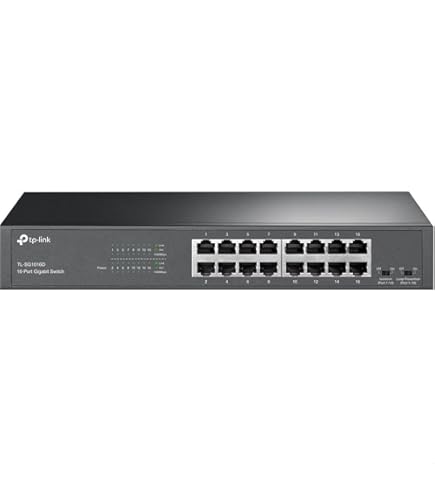 Switch Giga Haiz com 16 Portas POE+ 2 Uplink 1 SFP 10/100/1000Mbps
