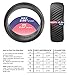 Ikonfitness Silicone Wedding Ring for Men and Women - 3 Pack Rubber Wedding Band in Three Different Sizes - for Work, Mechanics, Sports, Workout Ring - Come with a Gift Box (Black, Size 8,9,10)
