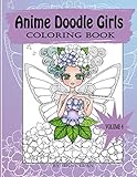 Anime Doodle Girls: coloring book (volume) by 