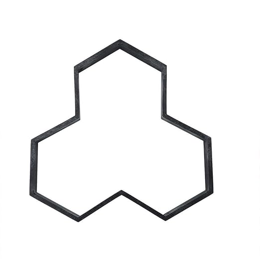 FOONEE - Molde de plástico con Forma de Y para jardín, hormigón ...