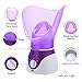 Bromose Face Steamer Warm Mist Moisturizing Facial Steamer Hot Mist Humidifier Hot Mist Clear Home SPA Skin Care for Pores Acne Blackheads Interior Nano Sprayer Face Humidifier