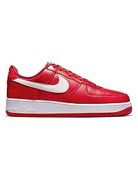 NIKE Men's Court Vision Low Sneaker, University Red