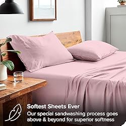 Bare Home Ultra Soft Washed Microfiber 4 Piece