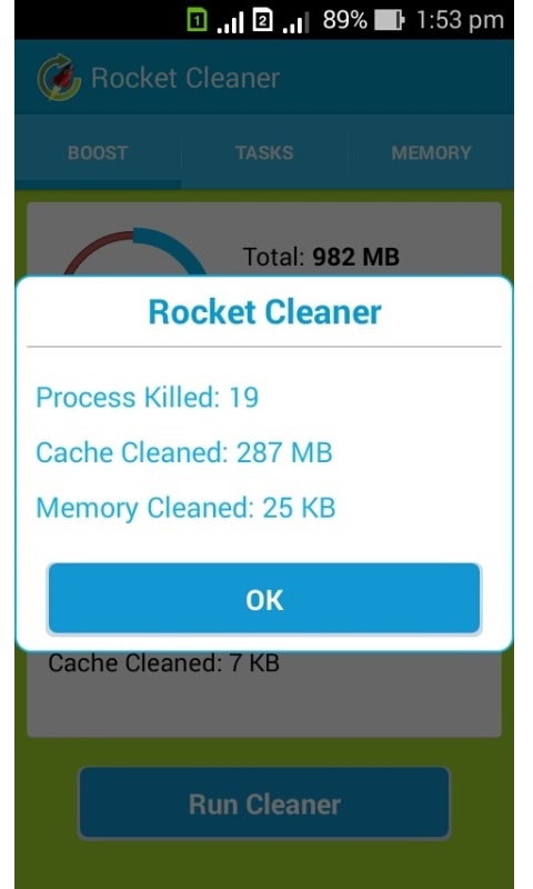 Rocket Cleaner POWERFUL BOOST, CLEAN CACHE, NO INTERNET, COMPLETELY PRIVATE, NO ADS, compatible with FIRE PHONE & TABLET