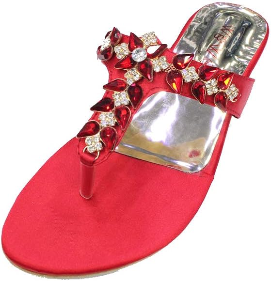 diamante flip flops wedding