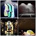 Firecore Motion Sensor Night Light LED Closet Light Wall Lamp Flashlight All in One 3 AA Batteries Operated White(Included)