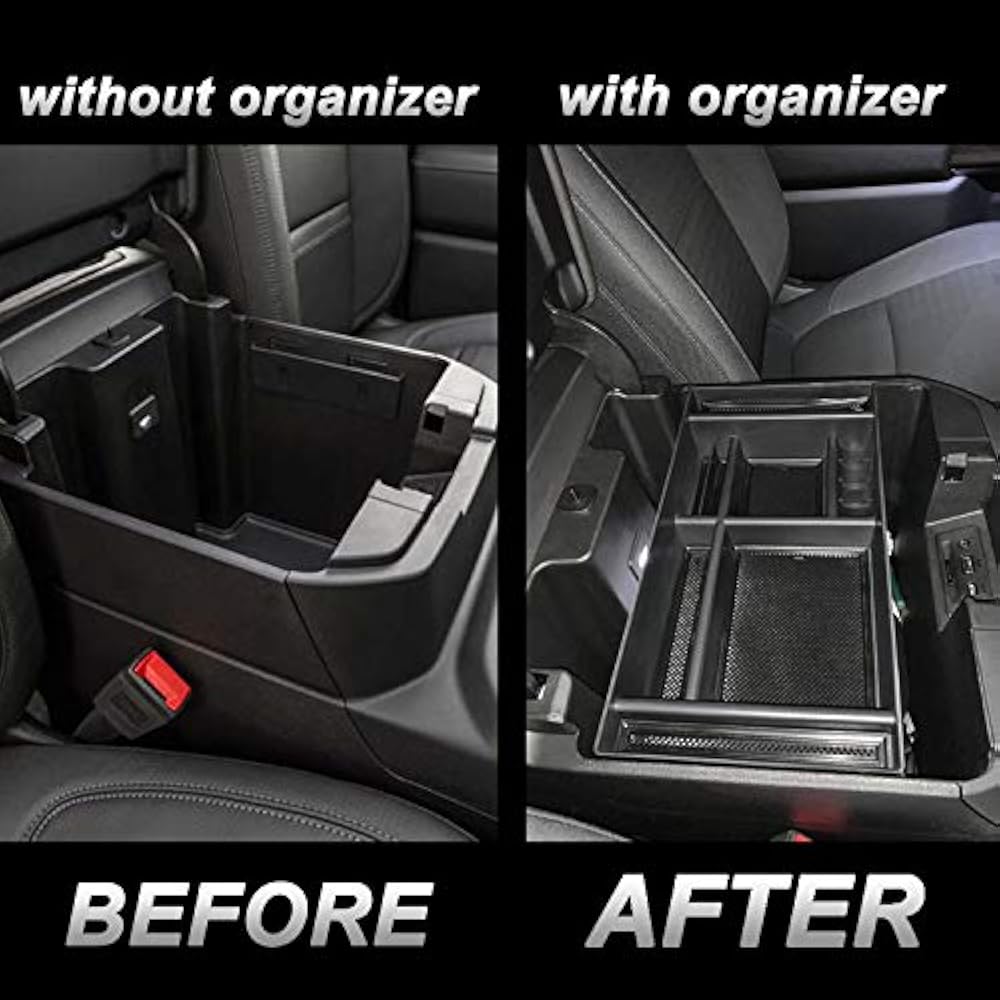 Center Console Organizer Tray Compatible (20192020) Chevy Silverado