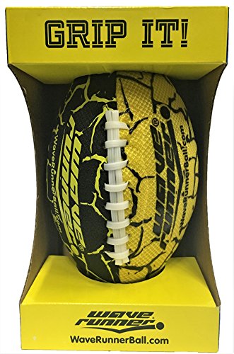 image for Wave Runner Grip It Waterproof Football Size 9.25 inches with Sure Gri