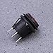 WINOMO 3 Pin Round Rocker Toggle ON/Off Waterproof 6A/250V SPDT Switch Button for Truck Camper