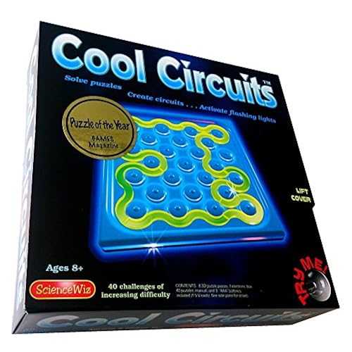 ScienceWiz - Cool Circuits Puzzle Game Toys & Games, Puzzles, Brain Teasers, Maze & Sequential Puzzles