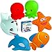 Vaitoys Baby Bath Toys Toddler Toys for 0 1 2 3 Year Old Boys Girls Bathtub Time Fun Educational Enhance Babies Children Thinking and Creativity