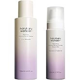 haruharu Wonder Black Rice Probiotics Hydration Boost Duo, Barrier Essence & 2% NAD+ Serum Mist, Skin Flooding Duo for Glowy Skin