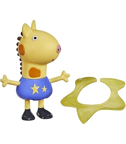 Peppa Pig Action Figure 2 Pezzi – Peppa E Danny Dog Intenti A Dipingere, Altezza 7,6 Cm - 3