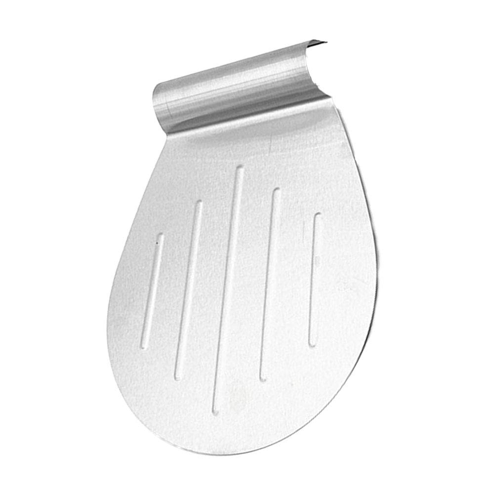 TopHomer Cake Shovel Transfer Tray Stainless Steel Cake and Pizza Lifter 32.5x26x3cm for Kitchen, Oven and Baking - Silver