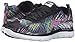 Skechers Sport Women's Flex Appeal 2.0 Fashion Sneaker, Tropical/Black, 8.5 M US