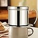 Coffee Maker Pot, Stainless Steel Vietnamese Coffee Drip Filter Maker Single Cup Coffee Drip Brewer - Portable for Home Kitchen Office Outdoor Use - Best Gift Choice for Baristas and Coffee Lovers