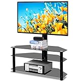5Rcom Swivel Corner Floor TV Stand with Mount