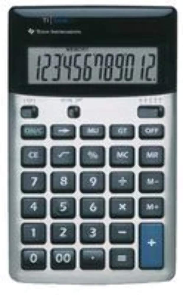Texas Instruments TI5018SV calculator, Black