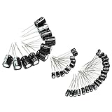 Gikfun Electrolytic Capacitor Kit 1uF 10uF 100uF 1000uF Each 10 For Arduino (Pack of 40pcs) EK2126