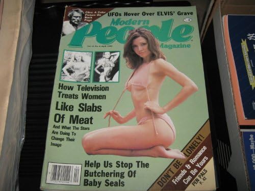 Modern People Magazine (Victoria Principal , Clint Eastwood , Captain & Tennill , Goldie Hawn ,, April 1981) Paperback – 1981