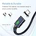 Magnetic Charging Cable MAGNITTO 3 in 1 - Magnetic Adapter - USB C Magnetic - Micro USB Magnetic Cable - USB Type C Power Cable - Compatible Quick Charge 3.0 Chargers Blue, The Newest Model 2018 GEN4