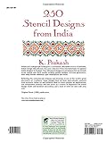 Image de 250 Stencil Designs from India (Dover Pictorial Archive)