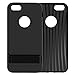iPhone SE Case, JETech Slim-Fit iPhone SE 5s 5 Case Cover with Microfiber and Self Stand for Apple iPhone SE/5s/5 (Black) - 3440