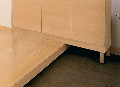 Amazon Lixil ウッディーライン 玄関収納 台輪納まり用 追加脚セット 2本入り 高さ 350mm カラー クリエペール 玄関収納