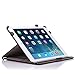 MoKo Case Fit iPad Air 2 - Genuine Leather Slim-Fit Multi-angle Folio Cover Case Fit Apple iPad Air 2 9.7